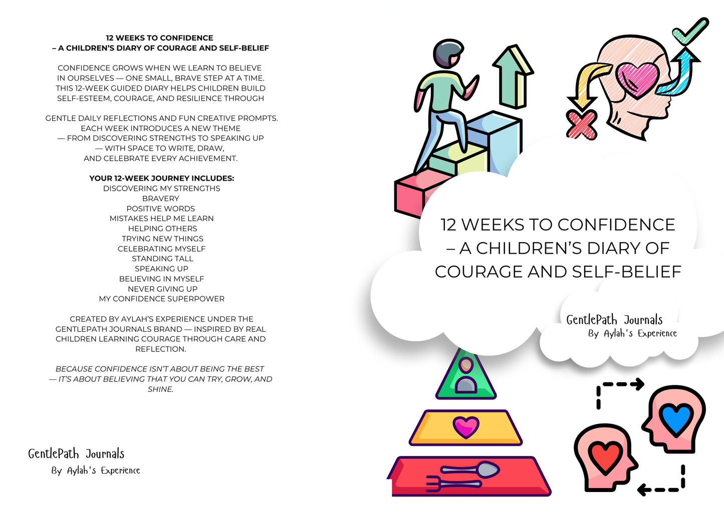 12 Weeks to Confidence – A Children’s Diary of Courage and Self-Belief