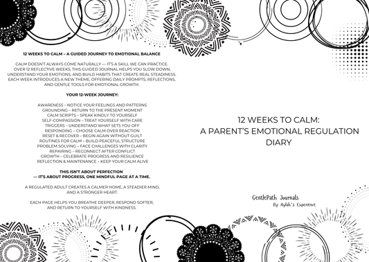 12 Weeks to Calm: A Parent’s Emotional Regulation Diary