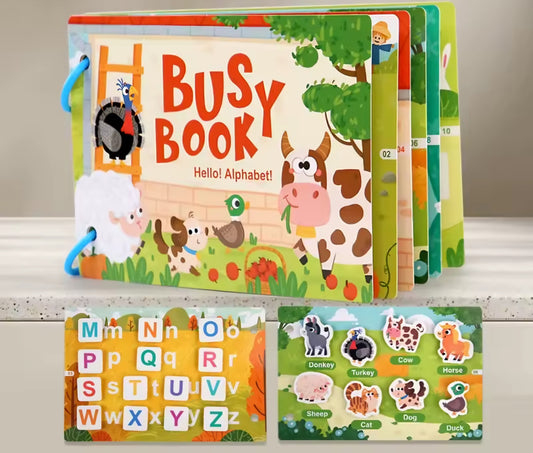 Busy Book - Hello Alphabet (alphabet and farm)